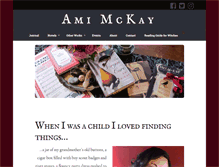 Tablet Screenshot of amimckay.com